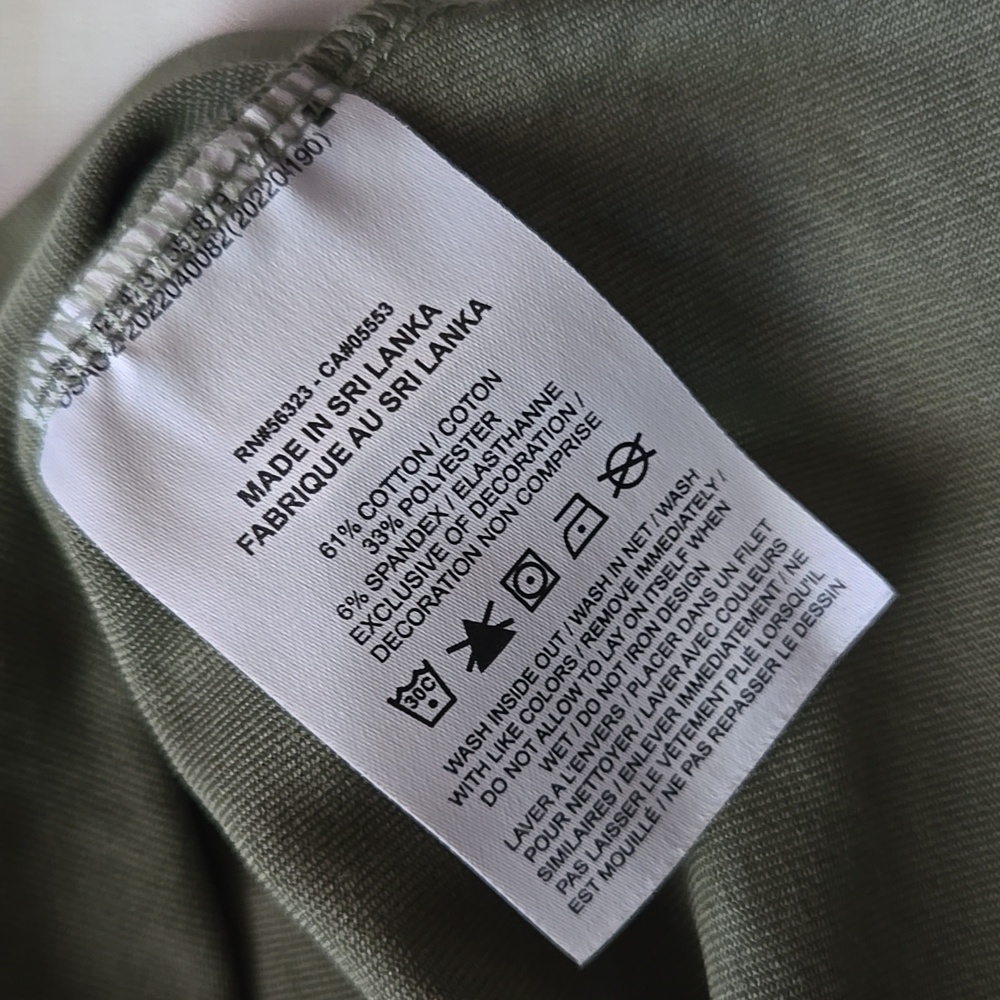 Air Jordan Green Long Sleeve Mock Neck Top - Picture 6 of 9